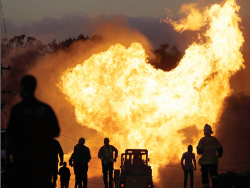 earthquake fire